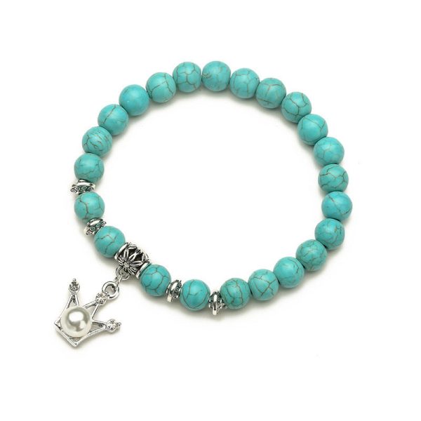 Wholesale Turquoise Cross Onyx Bracelet Supply