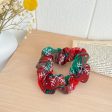 Wholesale Christmas Autumn Winter Fabric Hair Scrunchies Discount