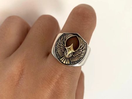 Wholesale Vintage Rock Open Alloy Ring Sale