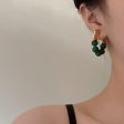 Wholesale Vintage Green Metal Earrings Online