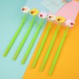 Wholesale 48pcs box Four Leaf Flower Soft Silicone Styling Pen For Discount