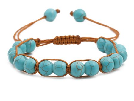 Wholesale Woven Women s Turquoise Bracelet For Cheap