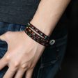 Wholesale Woven Multilayer Natural Stone Bracelets Online now