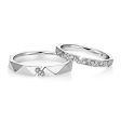 Wholesale Sterling Silver Couple Rings Fashion