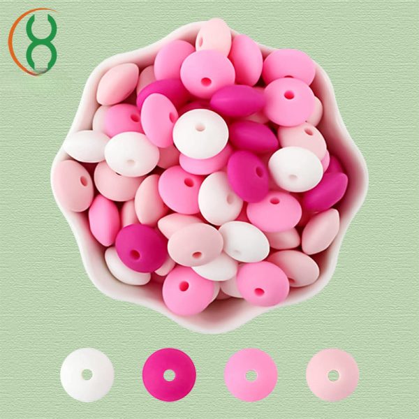 Wholesale 30Boxes Silicone Handmade Jewelry Beads Online Sale