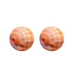 Wholesale 200PCS Colorful Plaid Acrylic Beads Fashion