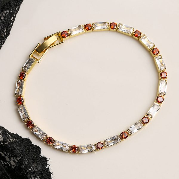 Wholesale Summer Zircon Copper Bracelet Discount