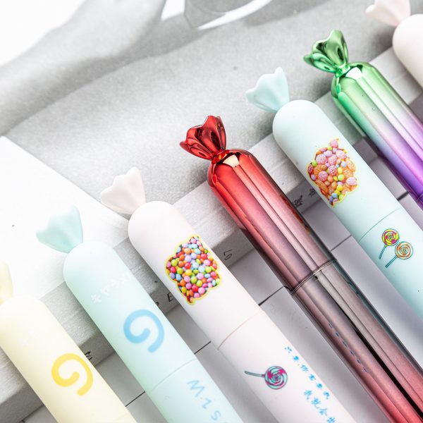 Wholesale Candy Shaped Plastic Ballpoint Pens For Discount