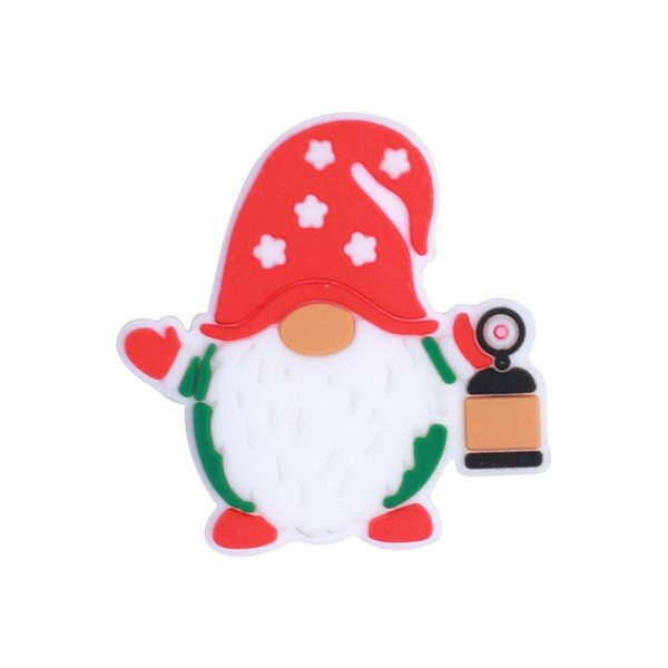 Wholesale 20PCS Silicone Cartoon Santa Claus Beads Cheap