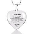 Wholesale Stainless Steel Town Store Treasure Bingba Cup Spanish Love Pendant Keychain on Sale