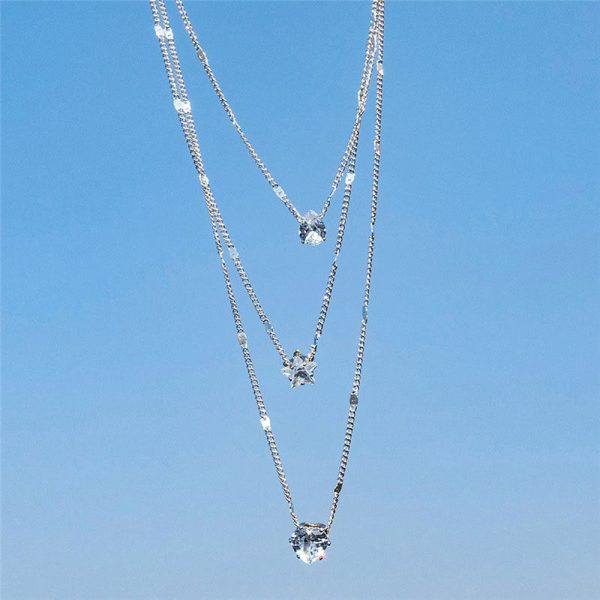 Wholesale Star Heart Metal Necklaces For Cheap