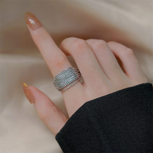 Wholesale Town Store Jewel Line Copper Ring Online Hot Sale