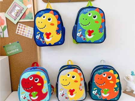 Wholesale Cartoon Dinosaur Cotton Kids Bag Hot on Sale