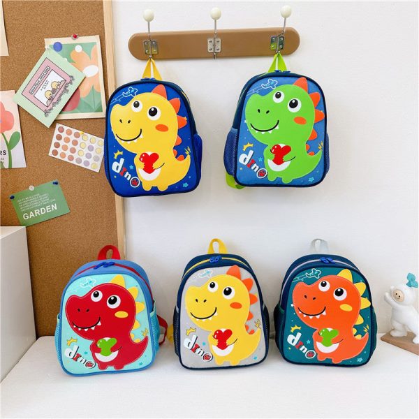 Wholesale Cartoon Dinosaur Cotton Kids Bag Hot on Sale