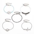 Wholesale Tassel Alphabet Beaded Turtle Woven Alloy Bracelet For Discount