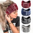 Wholesale Bohemian Yoga Exercise Anti Sweat Fabric Headband Online Hot Sale