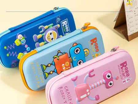 Wholesale EVA Robot Pencil Case For Cheap