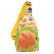 Wholesale Cartoon Burger Cute Children s Crossbody Canvas Chest Bag Cheap