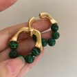 Wholesale Vintage Green Metal Earrings Online