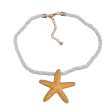 Wholesale Summer Starfish Alloy Necklaces Online