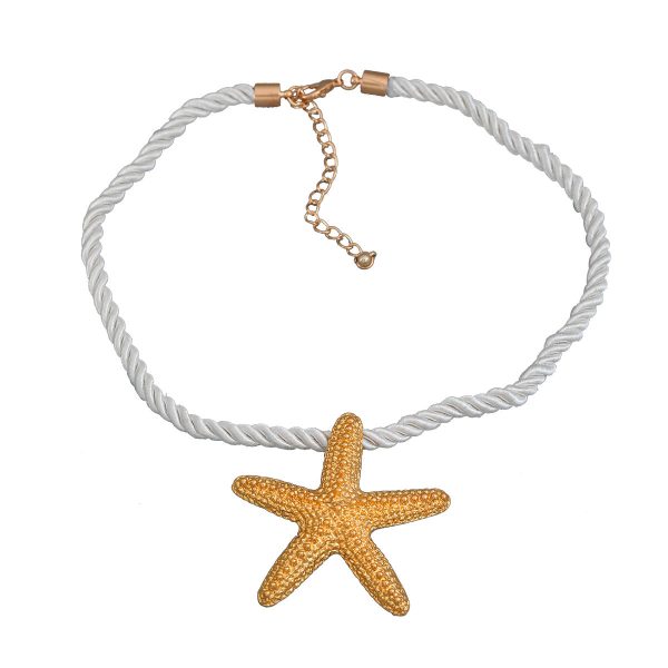 Wholesale Summer Starfish Alloy Necklaces Online