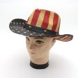 Wholesale Straw American Flag Western Cowboy Hat Cheap