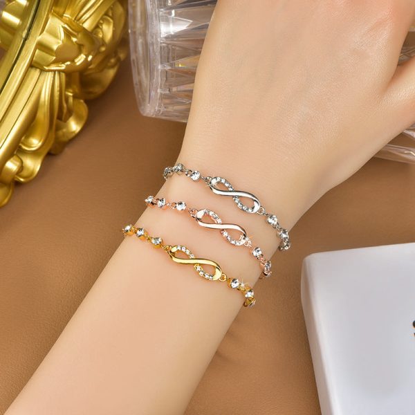 Wholesale Unlimited Love Alloy Bracelet Online now