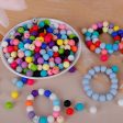 Wholesale 30Boxes Silicone Mixed Colors diy Beads Sale