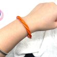 Wholesale Twisted Rope Design Silicone Bracelet Online Hot Sale