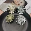 Wholesale Sunflower Bright Alloy Earrings For Sale