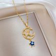 Wholesale Star Moon Stainless Steel Necklaces For Discount