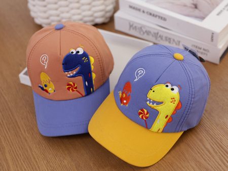 Wholesale Kids Cotton Dinosaur Baseball Hat Online