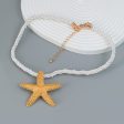 Wholesale Summer Starfish Alloy Necklaces Online