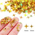 Wholesale Star Nail Art PET Decorations Online