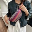 Wholesale Ethnic Style Canvas Chest Bags Hot on Sale