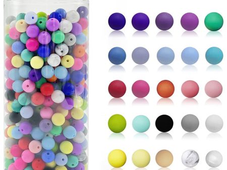 Wholesale 30Boxes Silicone Mixed Colors diy Beads Sale