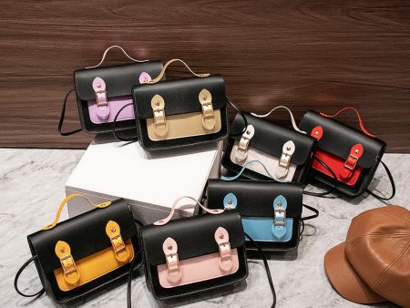 Wholesale PU Color Contrast Mobile Phone Bag Cheap