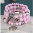 Wholesale Tassel Multilayer Glass Beading Bracelet Hot on Sale