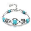 Wholesale Turquoise Butterfly Turtle Alloy Bracelet Fashion