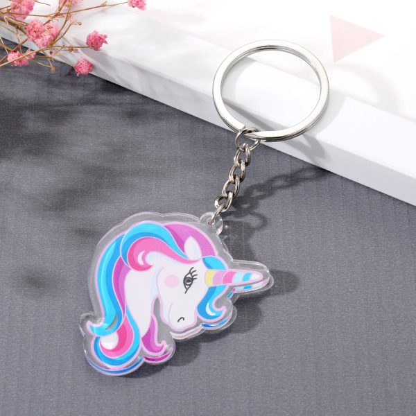 Wholesale Unicorn Acrylic Keychain Online now