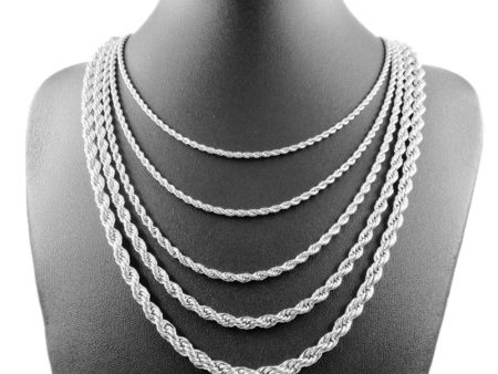 Wholesale Twist Chain Titanium Steel Necklaces Supply