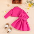 Wholesale Two Piece Spring and Autumn Sweet Polyester Baby Clothes Cheap