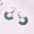 Wholesale Vintage Scalloped Alloy Earrings Online Hot Sale