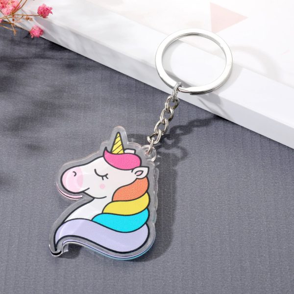 Wholesale Unicorn Acrylic Keychain Online now