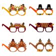 Wholesale Thanksgiving Party Decoration Paper Glasses For Cheap