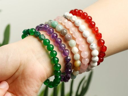 Wholesale Stretch Agate Bracelet For Sale