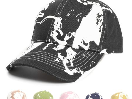 Wholesale Tie-dye Cotton Hard Top Baseball Cap For Cheap