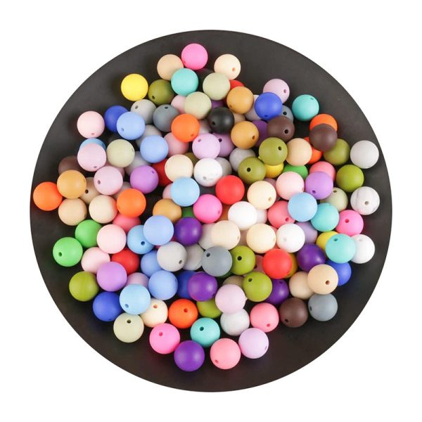 Wholesale 30Boxes Silicone Mixed Colors diy Beads Sale