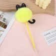 Wholesale Cartoon Cat Plastic Plush Cartoon Ballpoint Pen Fashion