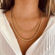 Wholesale Titanium Steel Gold Plated Twist Chain Stainless Steel Clavicle Necklaces Cheap